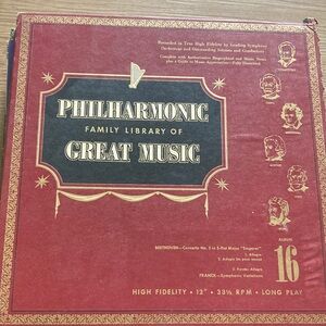 Philharmonic Family Library of Great Music Album 16